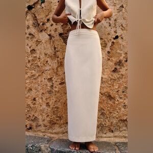 Zara Cream Skirt